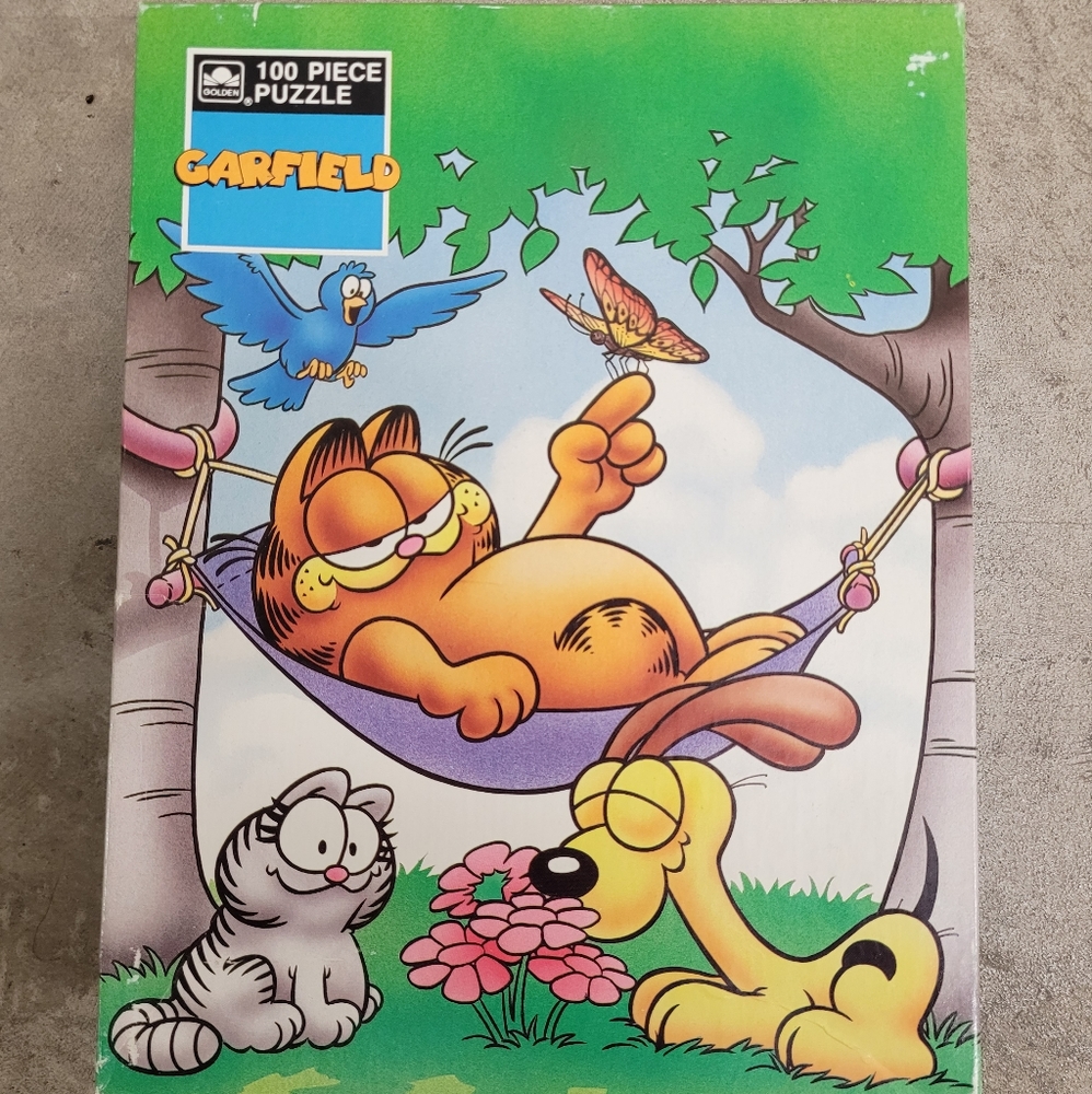 Garfield and friends Golden 100 piece jigsaw puzzle